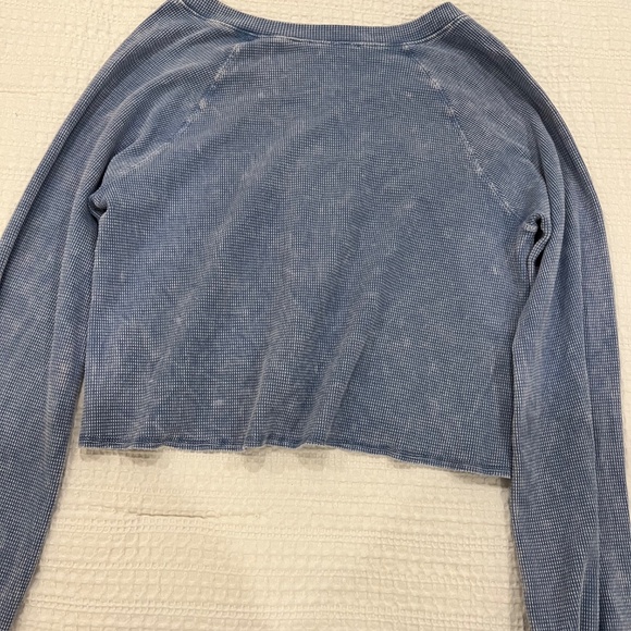 Cutest Altar'd State/Free People style - Waffle Knit, V-neck, cropped, small - Picture 4 of 4